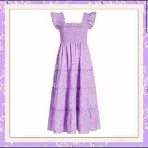 NWT HHH x Bridgerton Lavender Ellie Nap dress (S)
